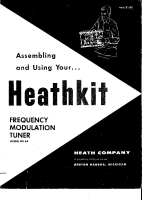 Heathkit FM-3A - Manual 
